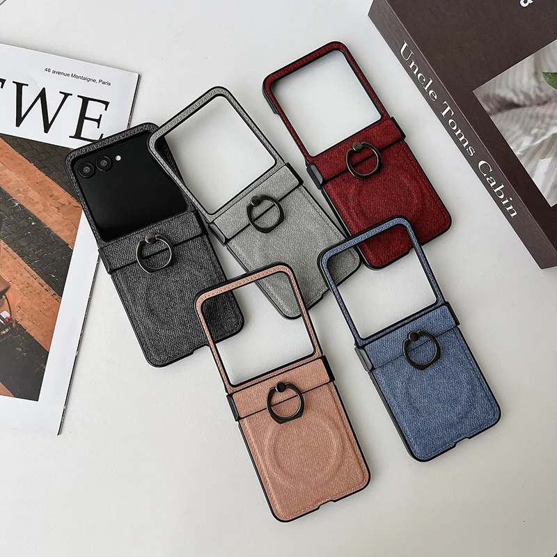 حافظة لهاتف موتورولا رازر 50 الترا 60 40 50S Razr + 2024 ريترو كاوبوي نمط بولي Leather حافظة هاتف جذابة مغناطيسية #6