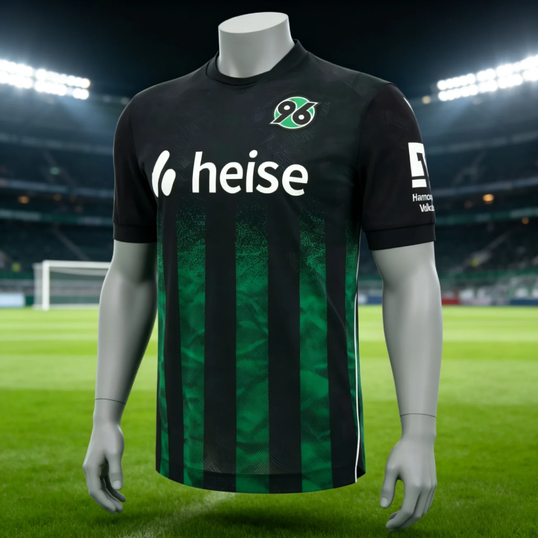 2026/27 Hannover 96 German football club Jersey T-Shirt Men's Women's Summer Sport Breathable and quick-drying Loose shirt Tos