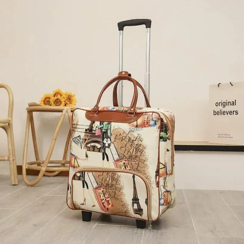 middle-school-student-dormitory-luggage-bag-handheld-short-trip-women's-bag-school-supplies-storage-box-travel-suitcase