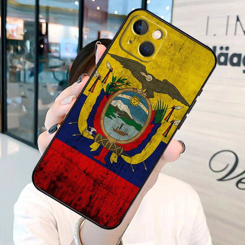 Colombia Flag Phone Case For iPhone 13 12 Mini 11 14 15 Pro Max SE 2020 7 8 Plus X XS Max XR Cover Shell