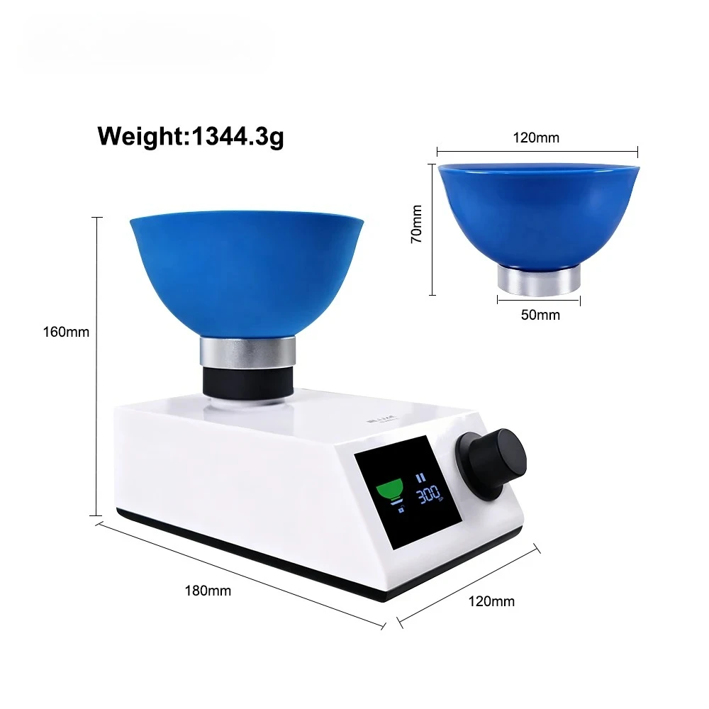 SYJH HD Display Dental Electric Material Mixer 5-300 RPM Manual Speed Adjust Alginate Printing Gypsum For Lab Mixer Euipments