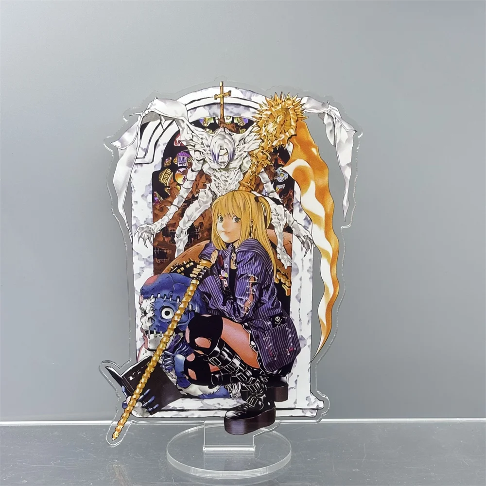 15cm Anime Muerte note Acrylic Stand  Model Cosplay Charm Characters Ornament Accesorios Goods Collection Gifts