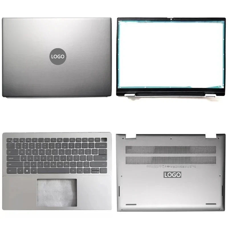 

New For Dell Inspiron 14 Pro 5420 5425 P157G Laptop LCD Back Cover Front Bezel Upper Palmrest Bottom Base Case Keyboard Hinges