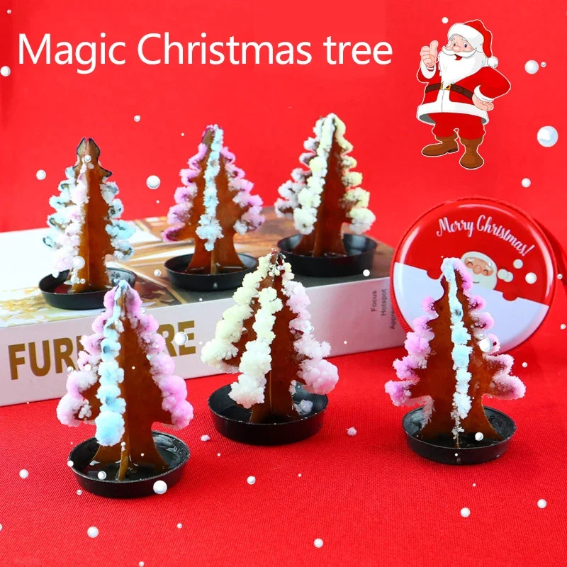 

5/20Pcs Mini Magic Christmas tree Toys for Kids Birthday Party Favors rainbow tree Classroom Rewards Baby Gifts Pinata Filler