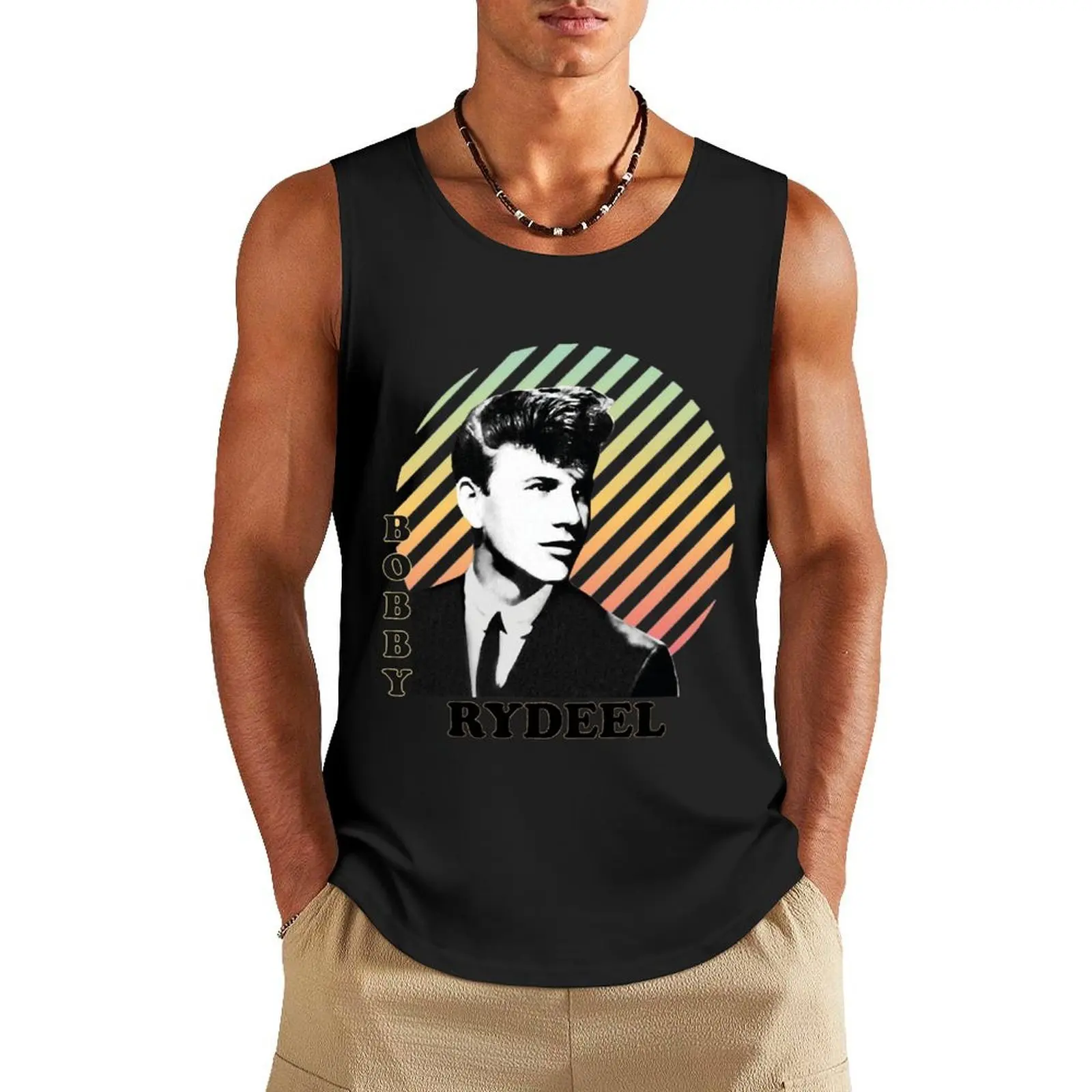 

bobby rydell Classic T-Shirt Tank Top Men's t-shirts Short sleeve man vest