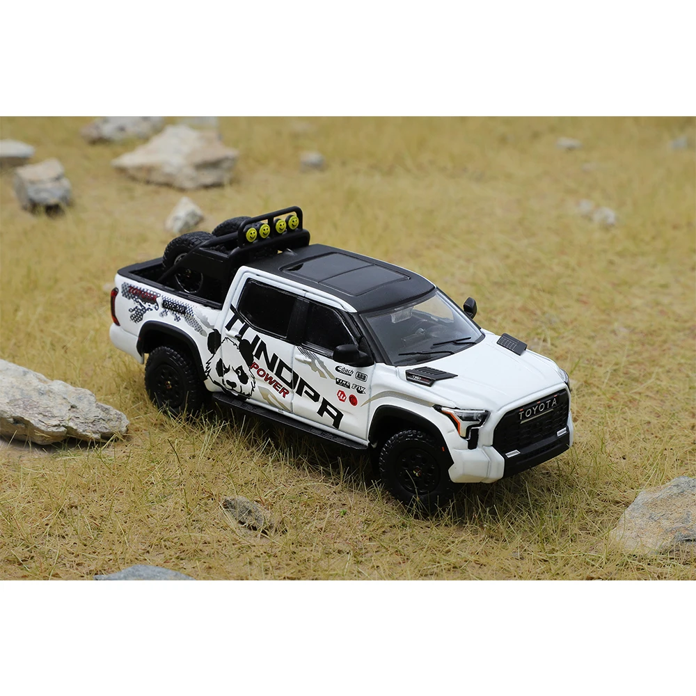 GCD 1/64 Schaal Legering Auto Toendra Linksgestuurde Pickup Truck Schilderen Model Premium Diecast Model Auto Collectible speelgoed