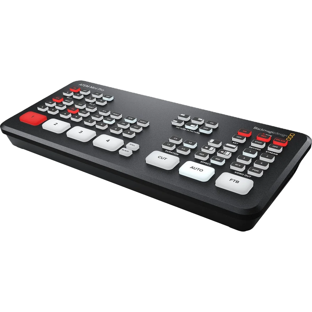 

forBlackmagic ATEM Mini Pro/ATEM Mini /ATEM Mini Pro ISO Live Stream Switcher Multi-view Recording New Features Video Switchers