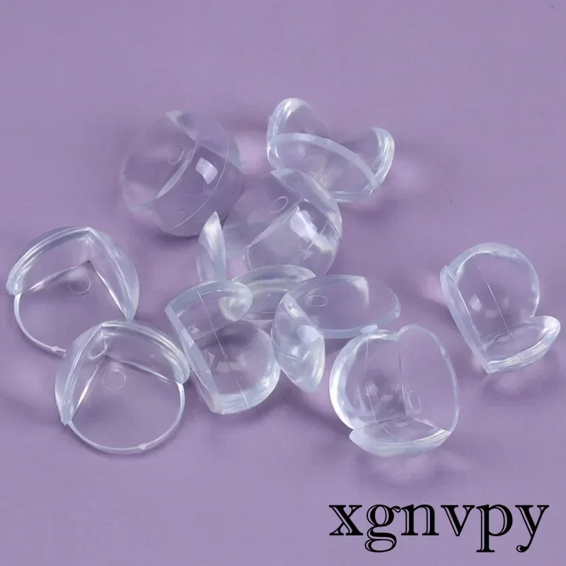 Xgnvpy  Baby Safety Silicone Protector Table Corner Edge Protection Cover Transparent Spherical Anti Collision Edge Guards