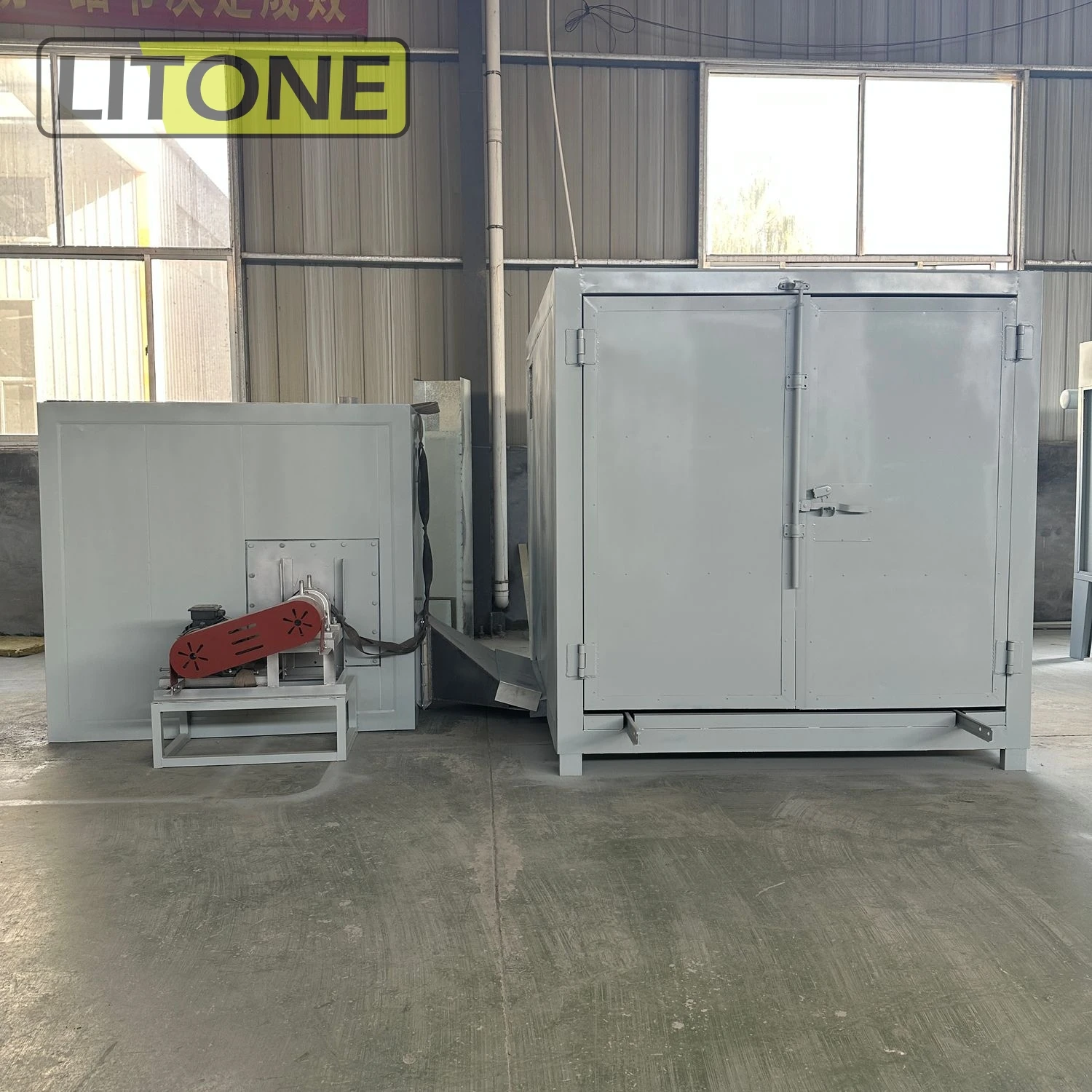 High Temperature Rock Wool Curing Powder Coating Spray Paint Drying Booth Bake Oven