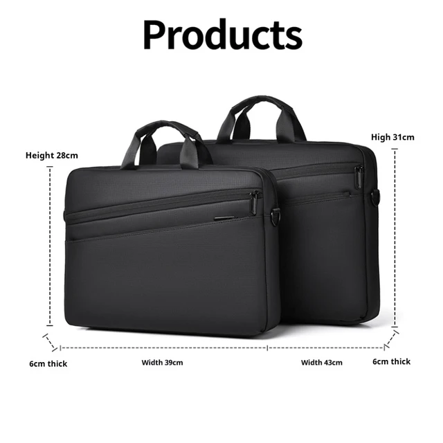 Laptop Bag 15.6-17.3 Inch,Business Briefcase,shoulder bag for men ,adjustable shoulder strap, suitable for daily commuting 2 Laptop Bag 15.6-17.3 Inch,Business Briefcase,shoulder bag for men ,adjustable shoulder strap, suitable for daily – view 2