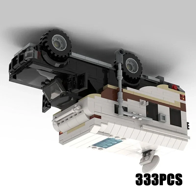 

City Car Model Moc Building Bricks Perfect C-10 Classics Camper Technology Modular Blocks Gifts Christmas Toys DIY Sets Assembly