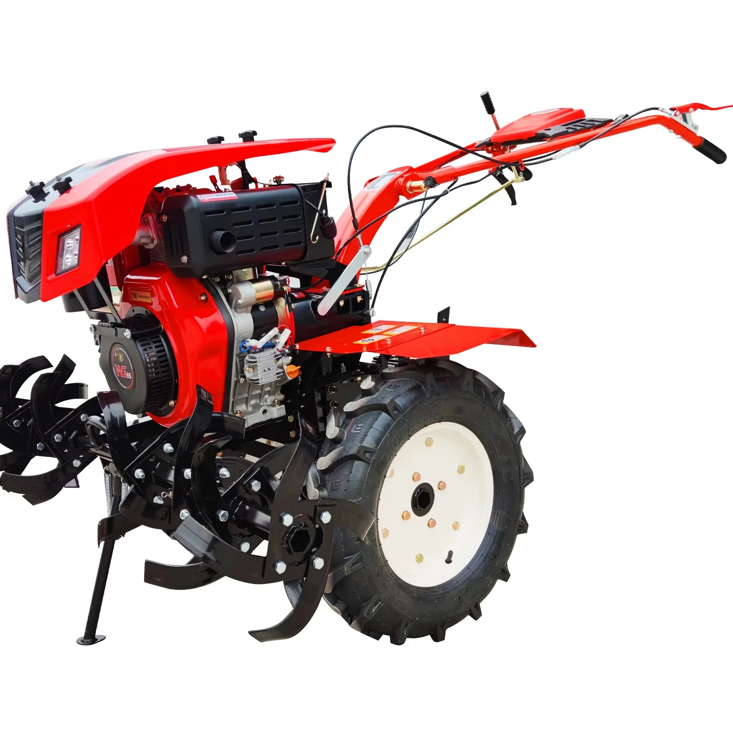

【Hot】Hot Sale 13HP Mini Tiller Multi-Gear Garden Cultivator Home Agricultural Machinery Equipment 13HP Power Factory Pric