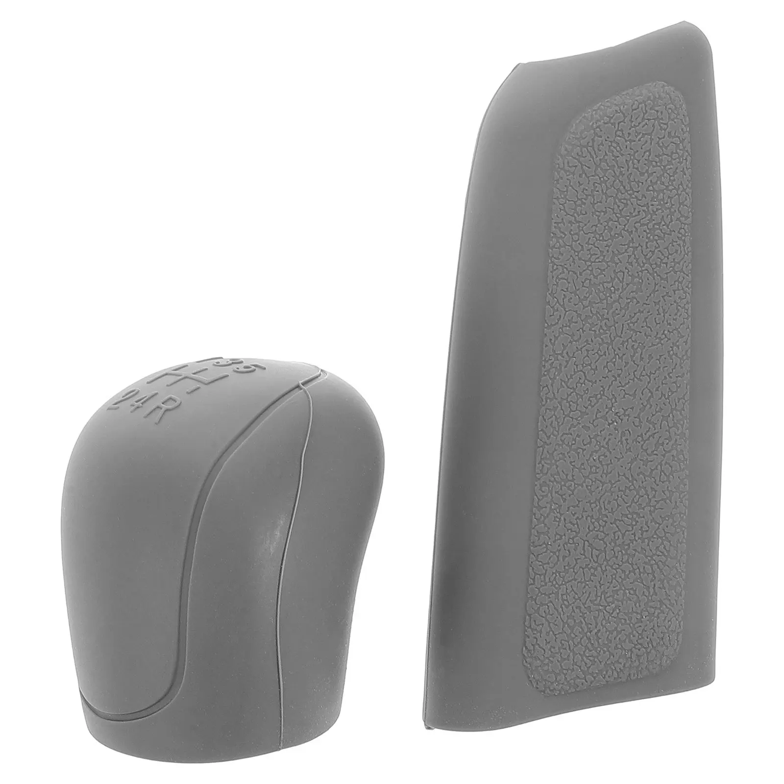 

2 pcs Car Gear Shift Cover Universal Silicone Stick Shift Protector For Manual Automatic Transmission Shifter Knob Dust Cover