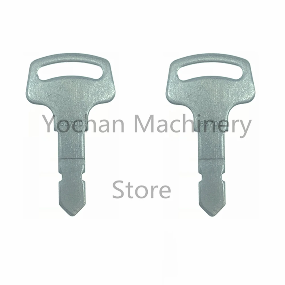 2 Pcs 63700 Ignition Key For Kubota B Series Tractor New Holland Case Start Switch Free Shipping