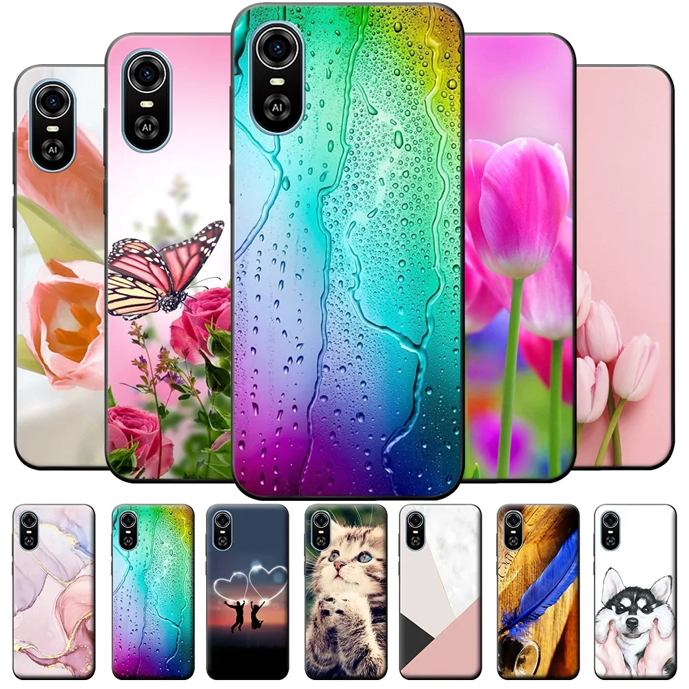 For ZTE Blade A31 Plus Case Matte Silicone Case For ZTE Blade A31Plus Covers A 31 Plus Fashion TPU Protective Back Cover Bumper