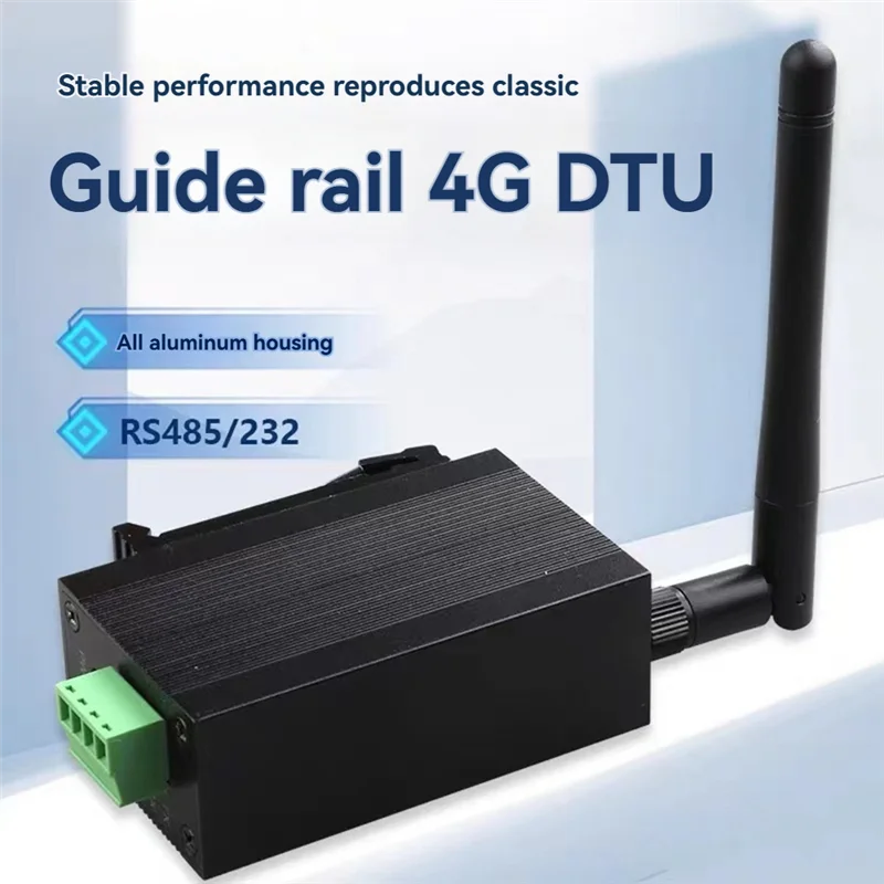 4G DTU وحدة لاسلكية RS485/232 منفذ تسلسلي كامل Netcom الاتصالات الشفافة أ
