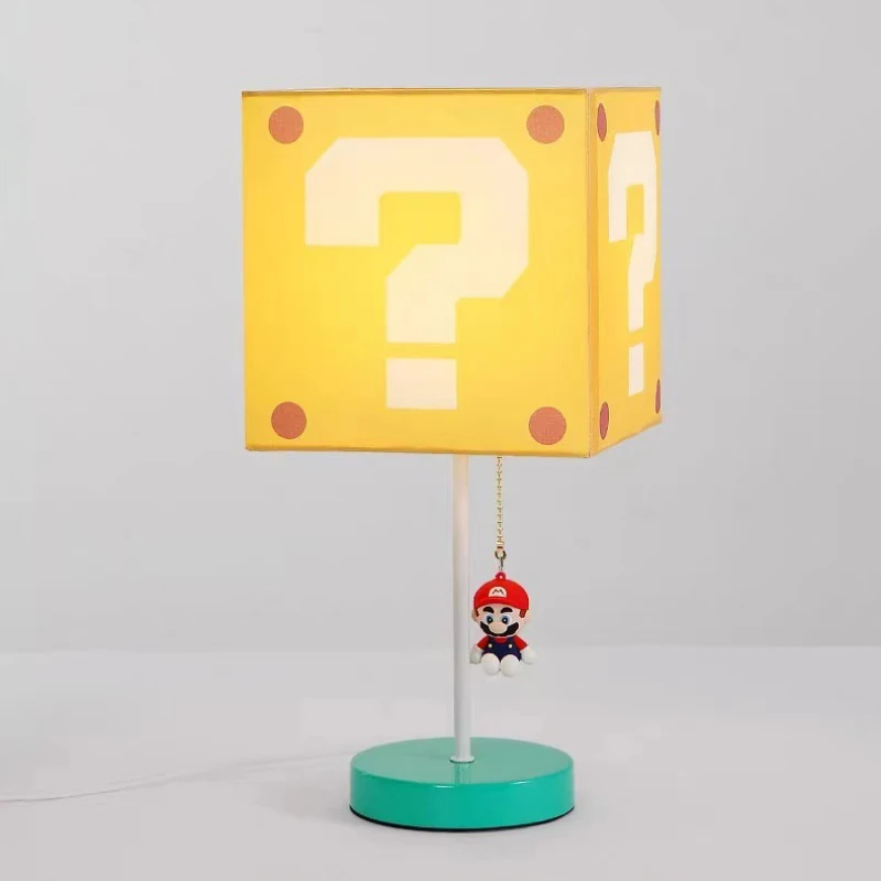 

Желтая квадратная настольная лампа с вопросительным знаком, милый светильник для детской комнаты, светодиодный теплый романтический светильник для спальни для мальчиков и девочек, прикроватные тумбочки
