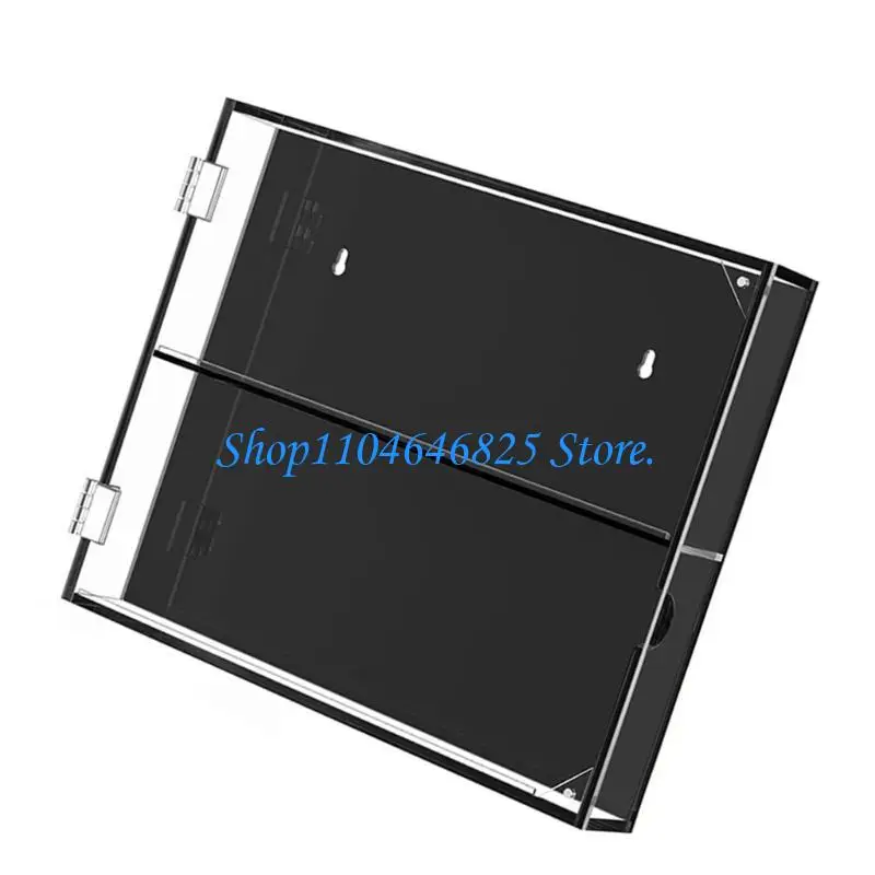 Acrylic Sports Card Showcases Wall Display Case for Collectible Sports Cards Delicate Acrylic Frame with Glass