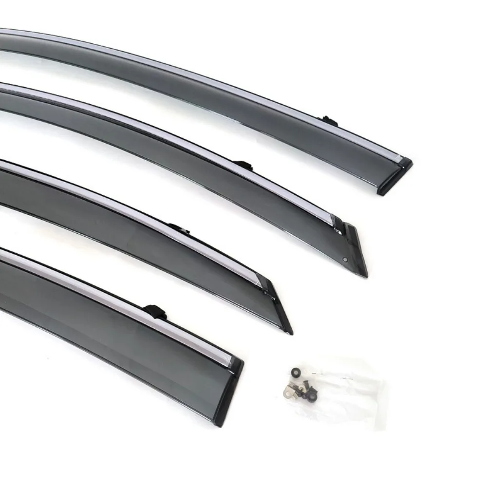For Hyundai Accent Verna 2017-2022 Window Visor Rain Exterior Part Body Kit Accessories
