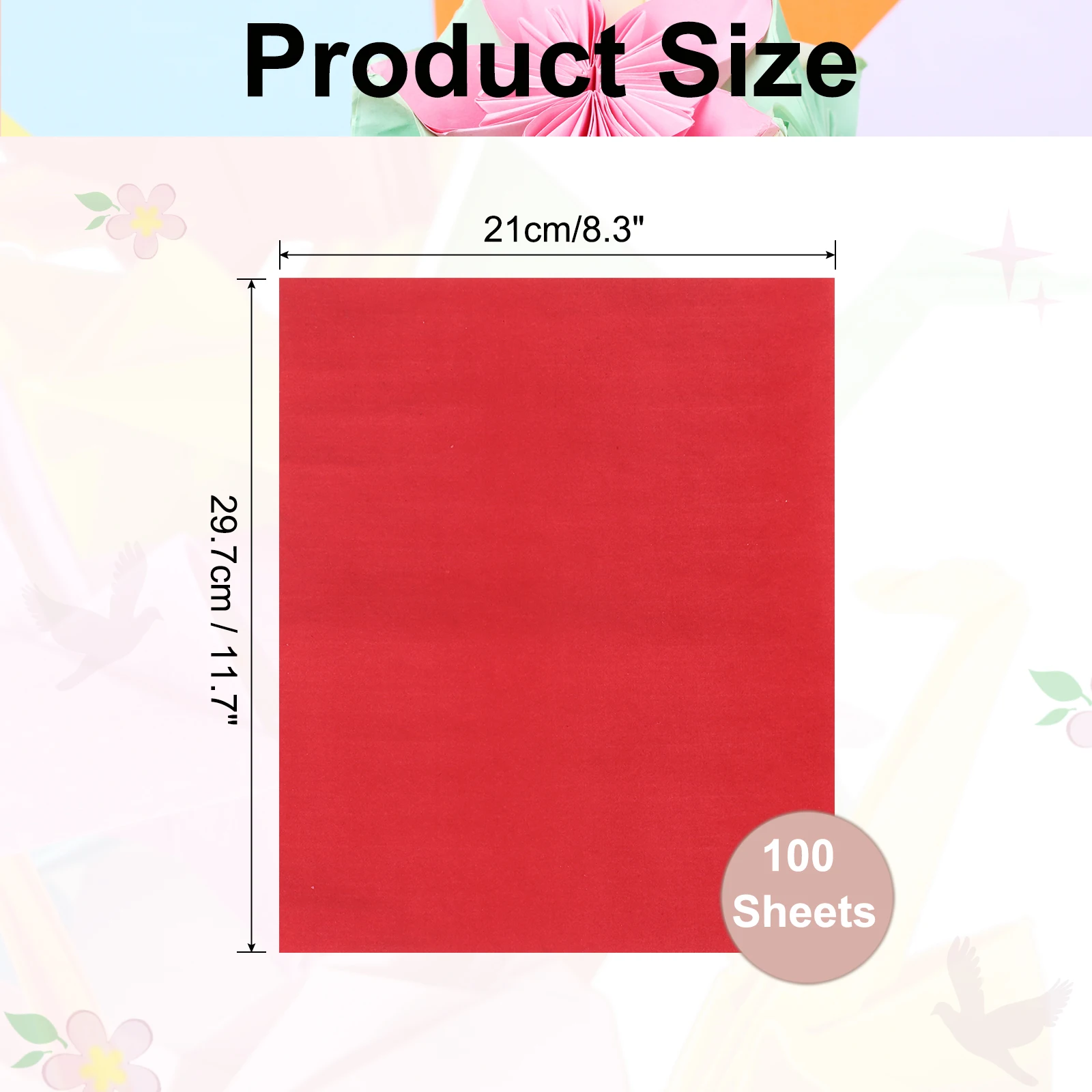 100 แผ่นขนาดใหญ่ Origami กระดา - Art Craft Easy With Paper บทวิจารณ์และราคา