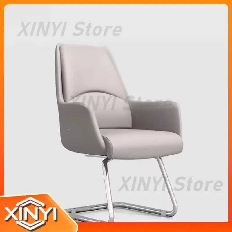 Ergonomic Swivel Office Chair for Computer Workstation Conference Room Boss Desk Home Study Reception Area
