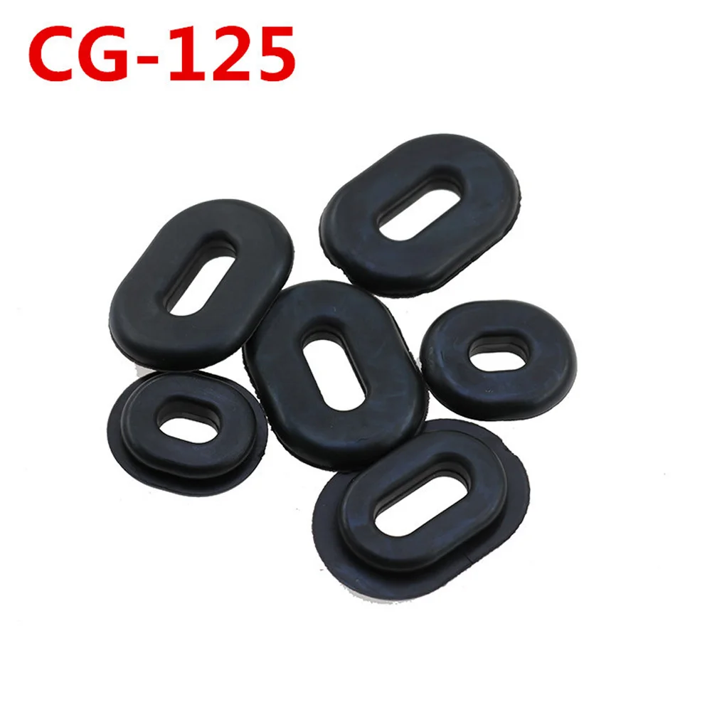 12pcs Motorcycle Side Cover Rubber Grommets Goldwing Fairing Bolts for Honda CG125 CB 100 550K 550F 750F CB125S CL XL 100 125 SL