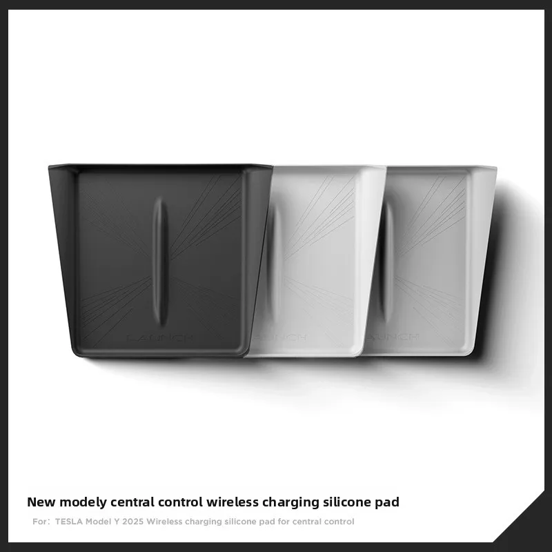 

2025 Tesla Model Y juniper central control wireless charging mat silicone non-slip mat