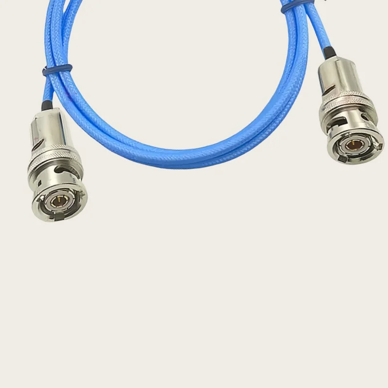 Triax BNC three coaxial adapter cable 1553B jumper TRX316 double male head three card BNC TRB test cable