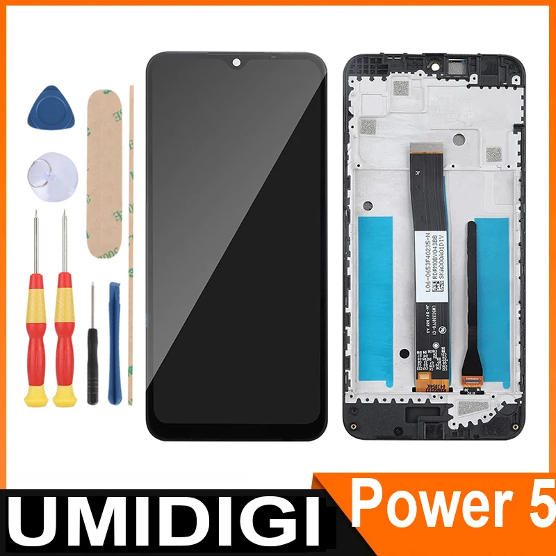 

Для UMIDIGI Power 5 Power 5S/6,53 "FHD + ЖК-дисплей + сенсорный экран + с рамкой