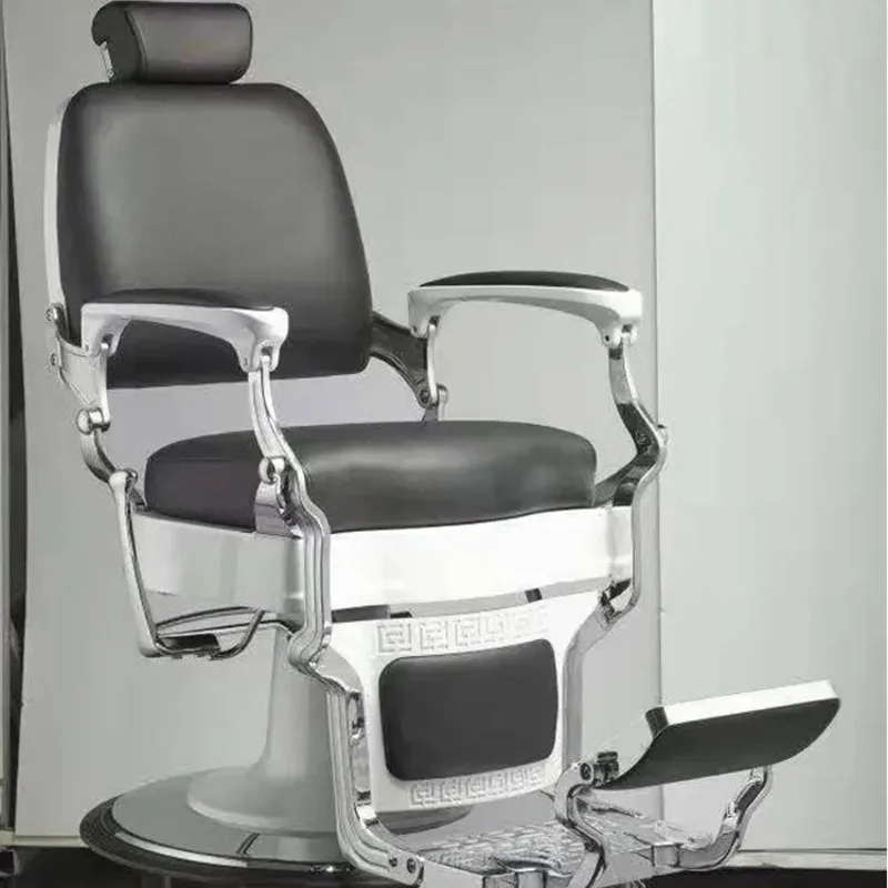 

Ergonomic Rolling Professional Adjustable Barber Chair Economic Modern Light Luxury Chaise Coiffeuse Hairdressing Furniture