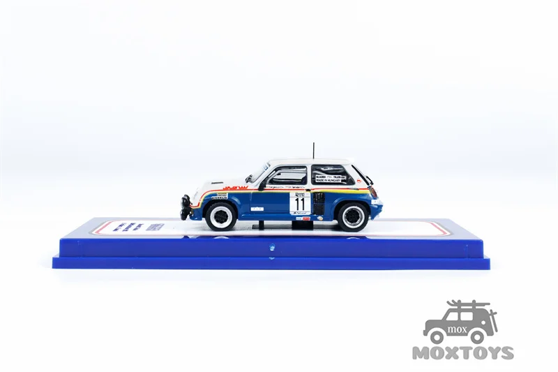 Tarmac Works 1:64 5 Turbo Rally Costa Brava 1985 Diecast Model Car