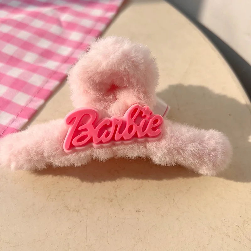 Cute Barbie Hair Clips for Girls Women Headwear Apparel Accessories Hair Bow Heart Shaped Shark Clips Hairpin Crab Gifts