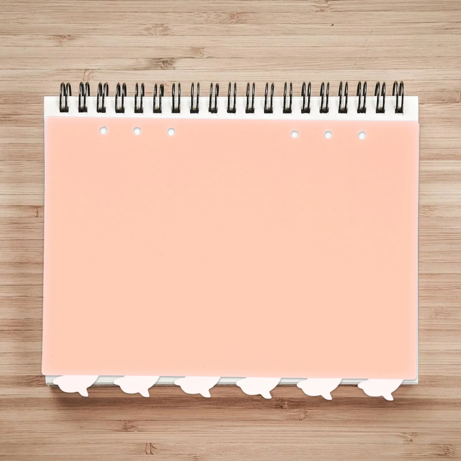 

Набор из 6 разделителей для папок-скоросшивателей с дельфинами, из полипропилена, с 6 отверстиями, аксессуары для скоросшивателей A5, для организации учебы, милый и эстетичный дизайн