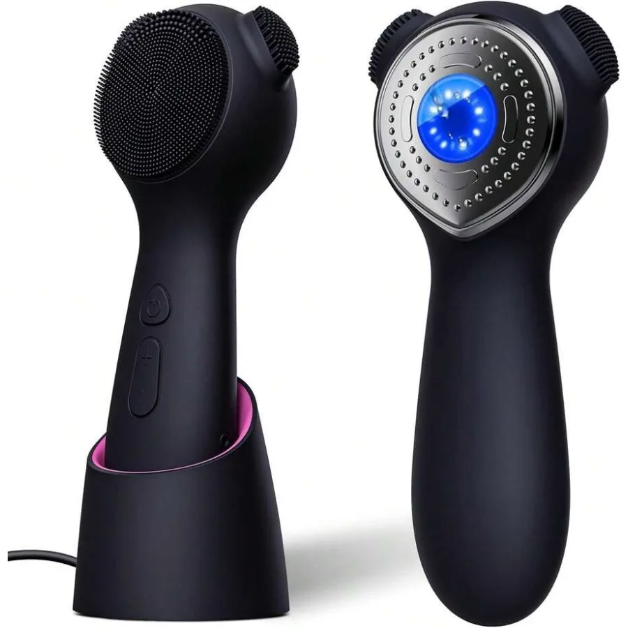 

Rechargeable Waterproof Silicone Face Scrubber For Exfoliating