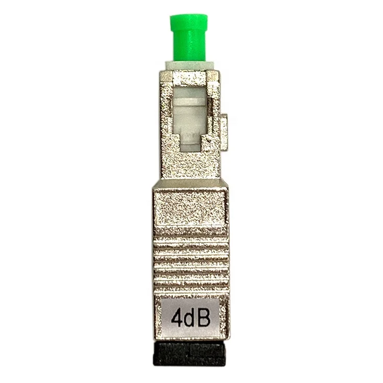 

SC APC 4dB Metal Fibre Optic Attenuator new