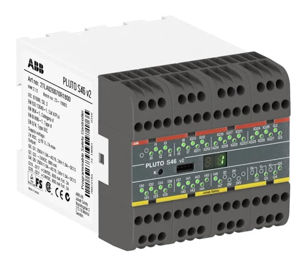 2TLA020070R4600 المكونات الصناعية لوحدات التحكم في السلامة القابلة للبرمجة