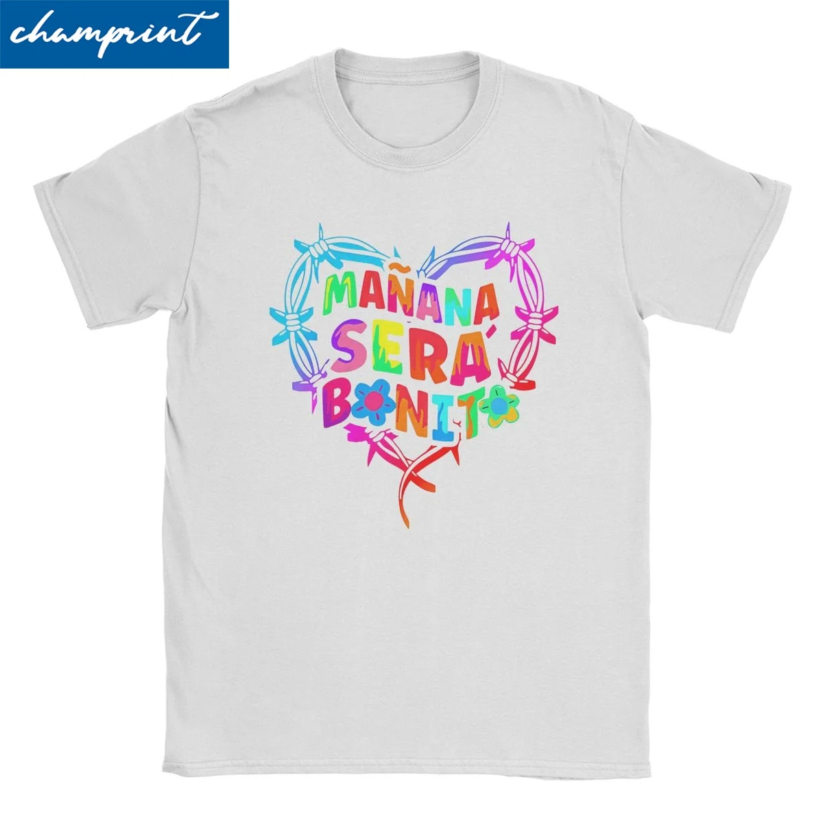 Повседневная футболка для мужчин и женщин, 100% хлопок, для активного отдыха, с принтом Манны, Бонито, Карол, реджетон, музыкальная одежда в стиле хип-хоп