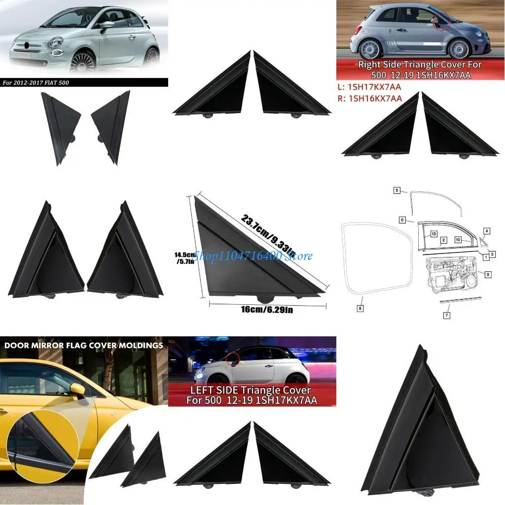 

y1gd Треугольная накладка переднего правого окна, двери, зеркала, накладка 1SH17KX7AA 1SH16KX7AA