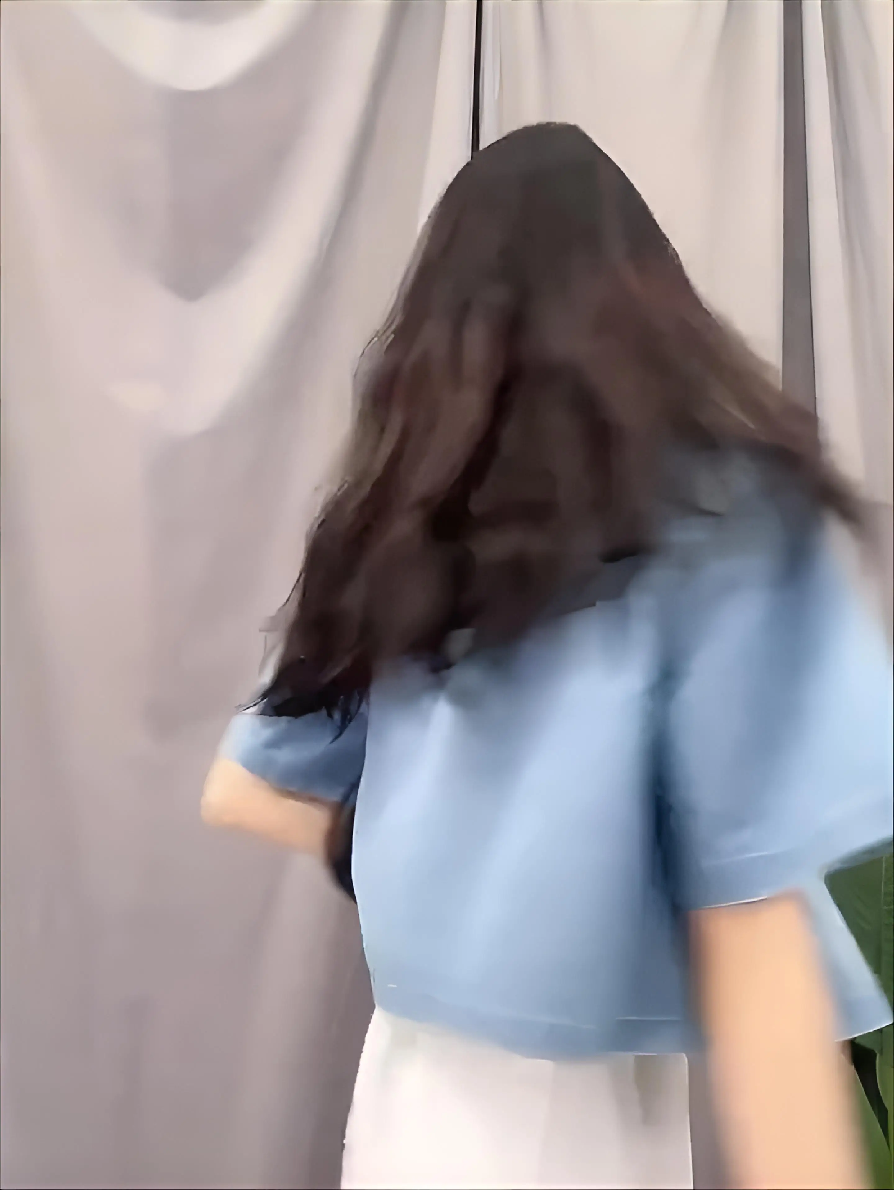 

Coat Denim Blue Winter Womens Summer Ultra-Short Knitted Breathable Hollowed Out Three-Quarter Airy Knitting Minimalist Jackets