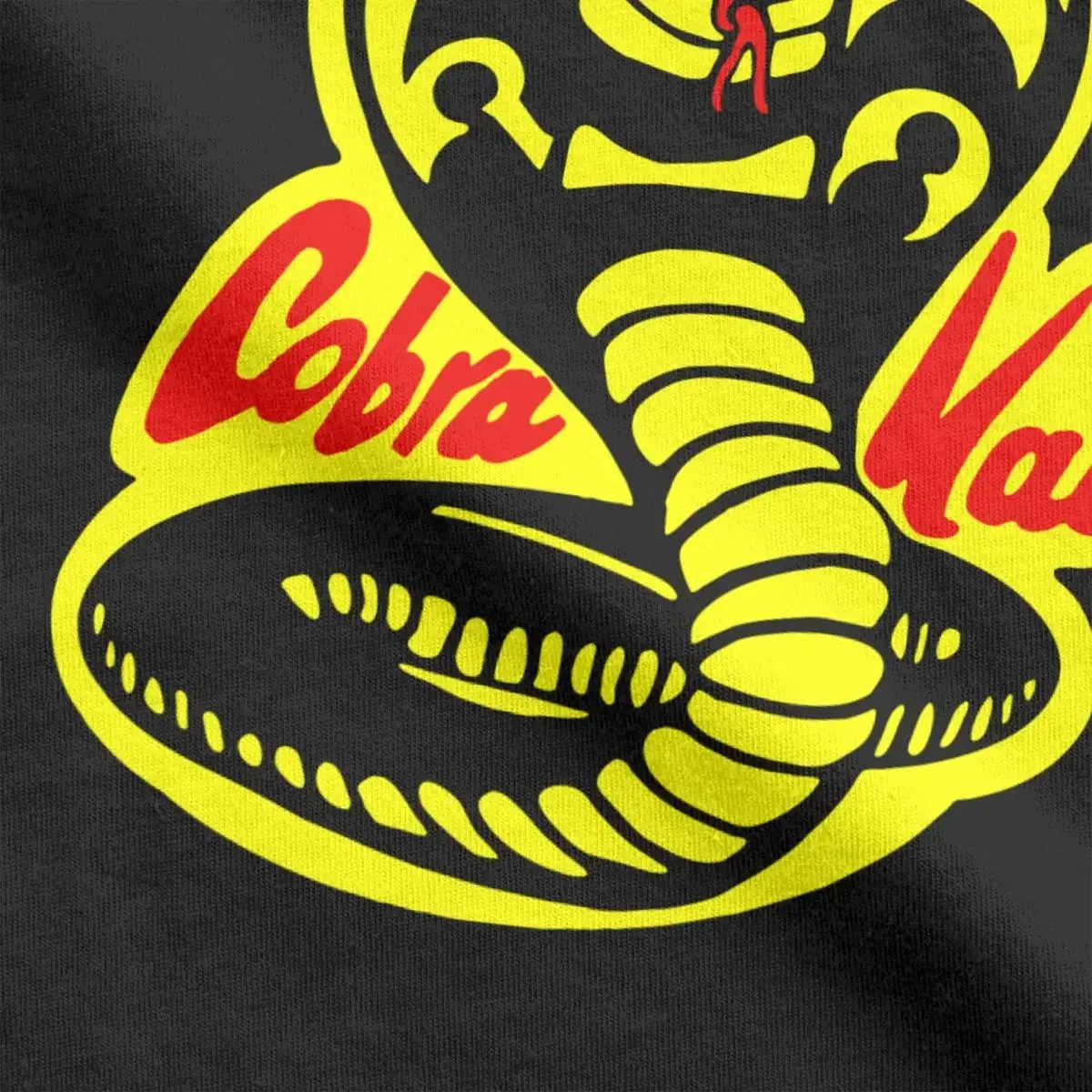 Karate Kid Cobra Kai Vintage T-Shirt Men Funny 100% Cotton Tee Shirt Round Neck Short Sleeve T Shirt Gift Clothes