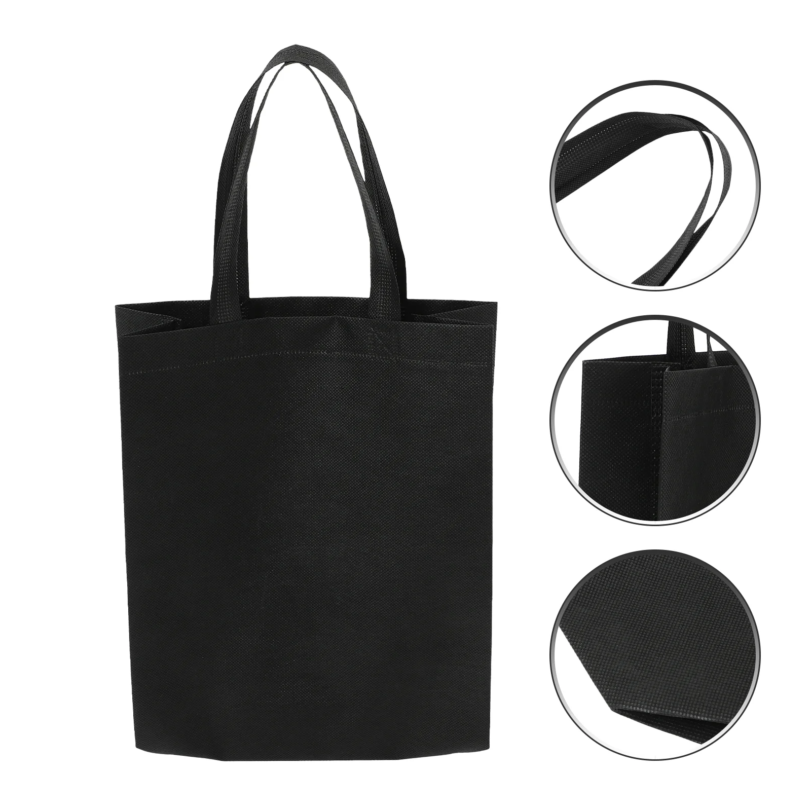 

30 Pcs Non Woven Tote Bag Shopping Large Capacity Handbag Portable Bags Non-woven Fabrics Storage