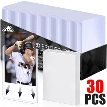 30-1 pçs transparente toploaders kpop ídolo photocard mangas pvc toploade kpop ídolo photocard mangas diy jogo cartão de negociação capa