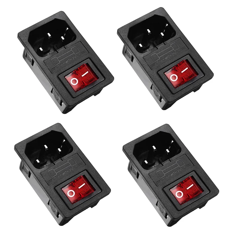 

Заводская розетка для дома, предохранитель, 10 А, 250 В, 3-контактный IEC320 C14, вставка предохранителя, сила промышленной автоматизации
