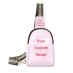 Fashion Waist Packs customize crossbody bags High-quality PU Leather Phone Shoulder Messenger Bag Small Square Card package Bags