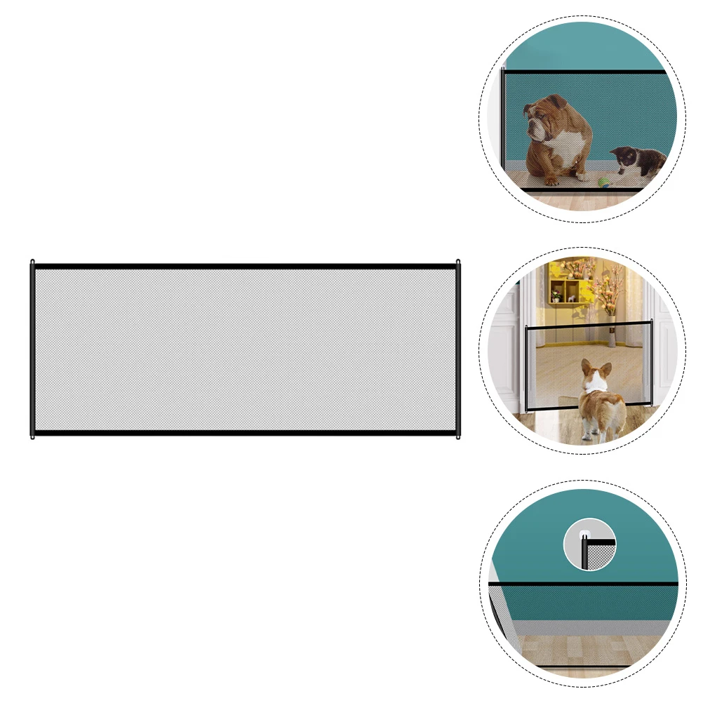 Indoors Dog Fence Puppy Freestanding Foldable Gate Doggy Gates for inside Pet