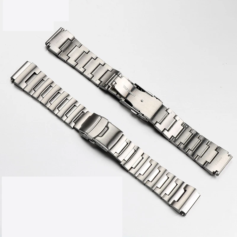 20mm Stainless steel bracelet for SEIKO No. 5 precision steel watchband Red Toothed Water Ghost Monster SRPH75K1 SKX781 strap