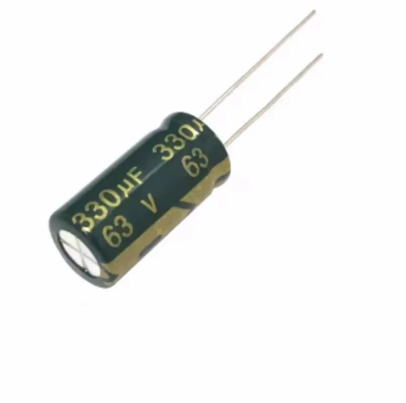 

500PCS 63V 330UF 330UF 63V Electrolytic Capacitors volume: 10X20 best quality New origina