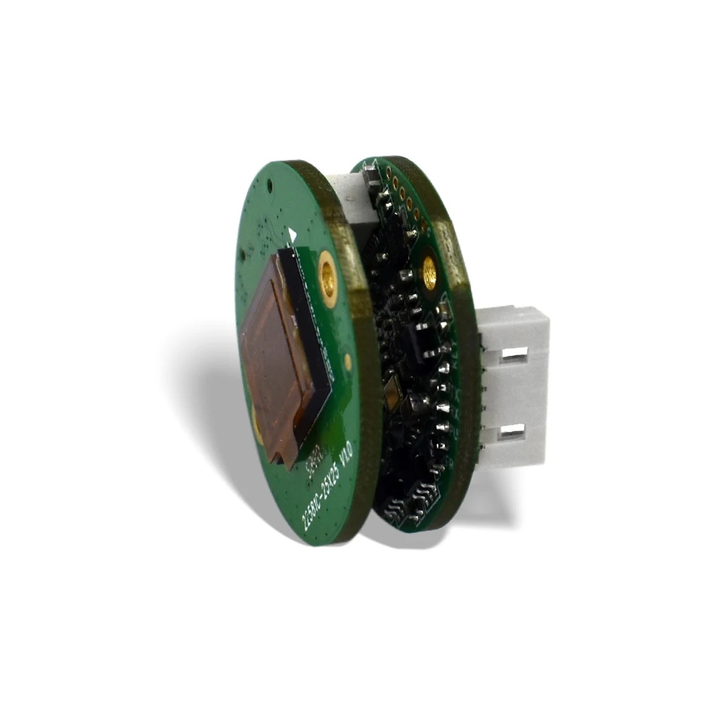 High resolution and Low fever circular double-layered mini CVBS module for handle camera