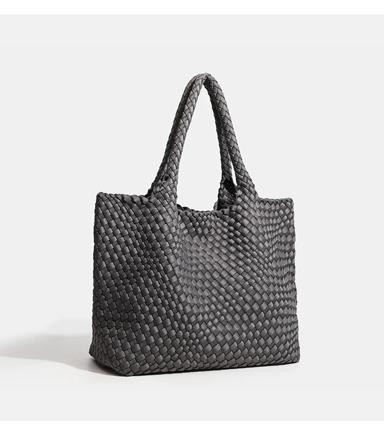 Hochwertige Handgewebte Nylon-Schultertasche mit Großer Kapazität für Damen, Hochwertiges Design, Luxuriöse Verarbeitung, Modische Damenhandtasche – Detail 21