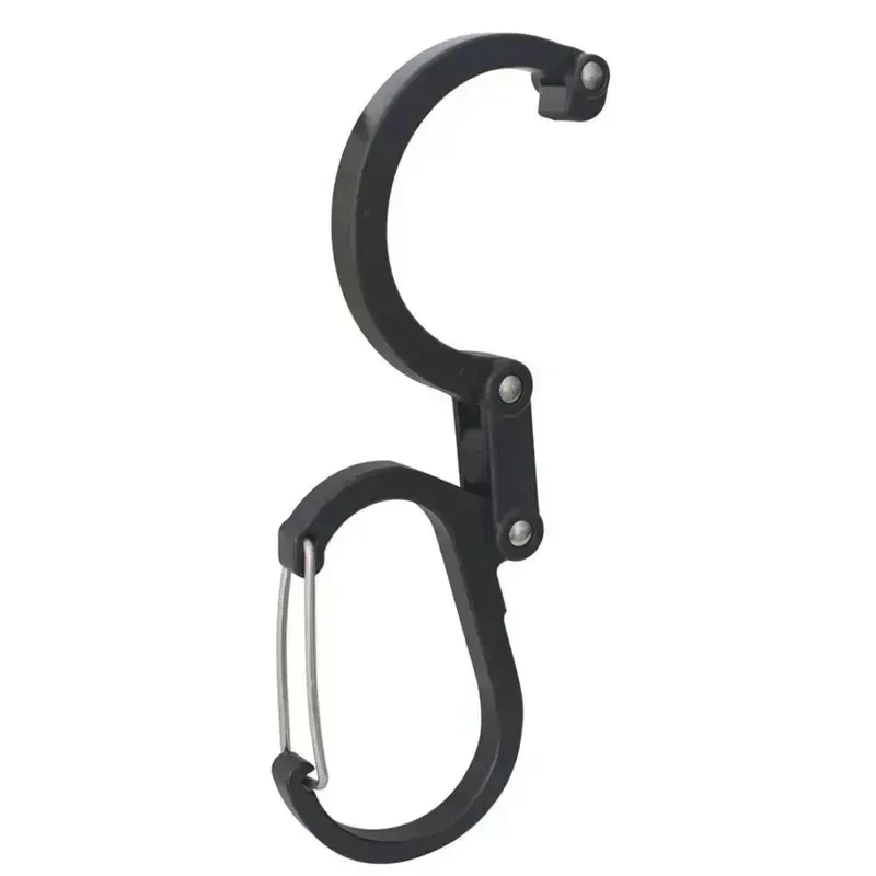 Multifunktionaler Drehbarer Karabiner, Hochleistungs-Schnappverschluss für Outdoor-Camping, Angeln, Wandern, Rucksack-Zubehör – Detail 4